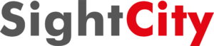 Ein Schriftzug: "SightCity"